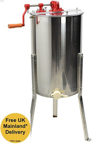 Stainless Steel Tangential 6 Frame Honey Extractor
