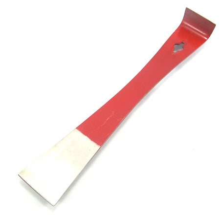 Straight Stainless Steel Half-Red Hive Tool